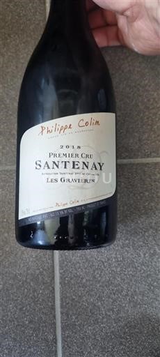 Borgoña Santenay Premier Cru Philippe Colin Les Gravières 2018
