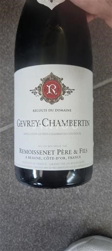 Bourgondië Gevrey-Chambertin Remoissenet Père & Fils Niet-geïntegreerd