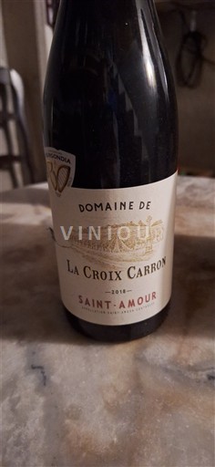 Beaujolais Saint-Amour Domaine La Croix Carron 2018