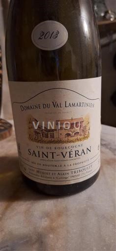 Borgogna Saint-Véran Domaine Val Lamartinien 2013