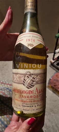 Borgoña Borgoña-Aligoté Tramier & Fils Taverdet 1974