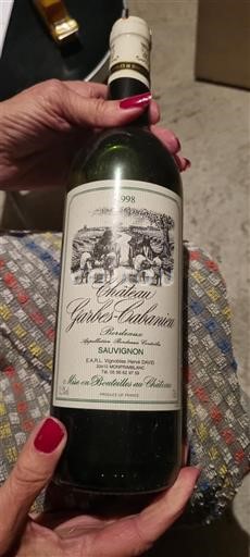 Bordeaux Château Garbes-Cabanieu 1998