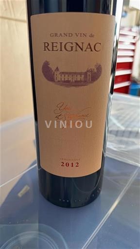 Bordeaux Bordeaux Supérieur Château Reignac 2012
