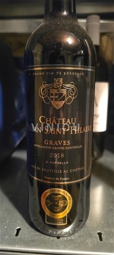 Bordo Гравес Château Bessan Saint-Hilaire 2018