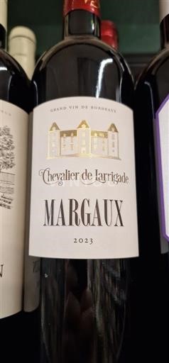 Bordeaux Margaux Chevalier de Larrigade 2023