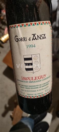 Jihozápad Irouléguy Les Maitres Vignerons de Irouléguy Gorri d'Ansa 1994