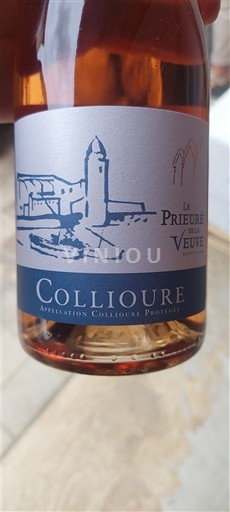 Roussillon Collioure Le Prieuré de la Veuve 2023
