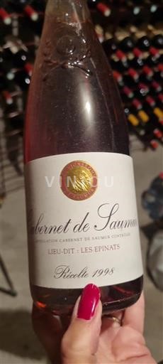 Thung lũng sông Loire Cabernet-de-Saumur Lieu-Dit Les Épinats 1998