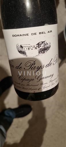 Beaujolais Ospecificerad Domaine Bel Air Icke årgångsbetecknad