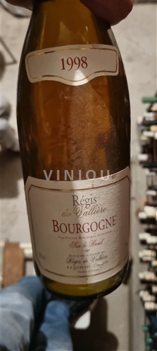 Bourgogne Régis de Vallière 1998