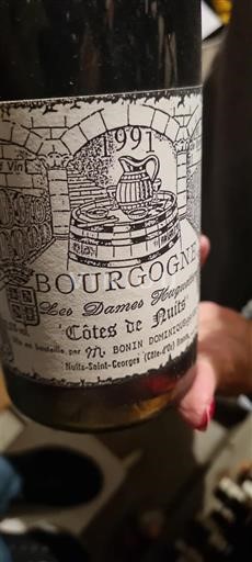 Burgundsko Domaine Bonin Les Dames Huguettes 1991