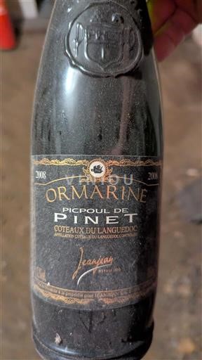 Languedoc Picpoul de Pinet Ormarine JeanJean 2008