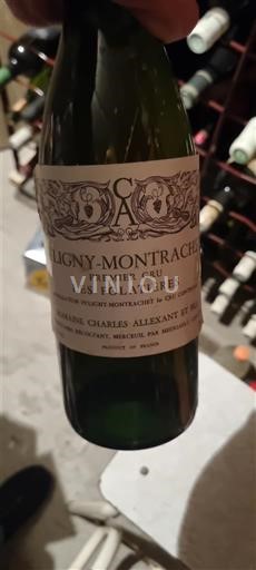 Burgundi Puligny-montrachet Premier Cru Domaine Chavy-Chouet Les Folatières Ei vuosikertaa