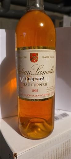 Bordeaux Sauternes Château Lamothe Guignard 1995