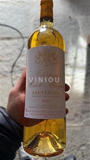 Burdeos Sauternes Château Haut-Mayne 2021