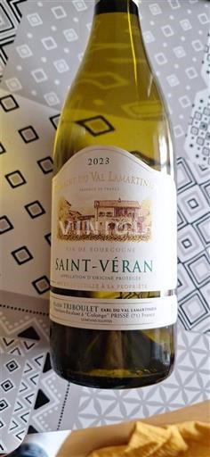 Burgundsko Saint-Véran Château Val Lamartine 2023