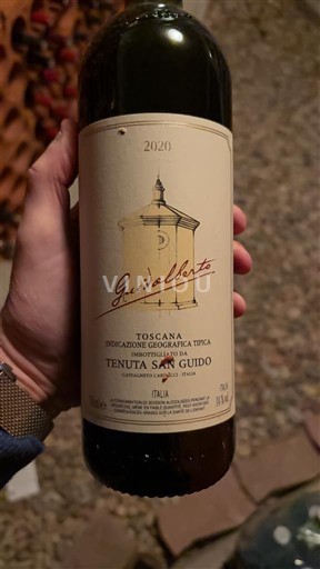 Toskana Ni doloceno Tenuta San Guido Guidalberto 2020