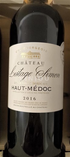 Burdeos Haut-Médoc Cru Bourgeois Château Lestage Simon 2016