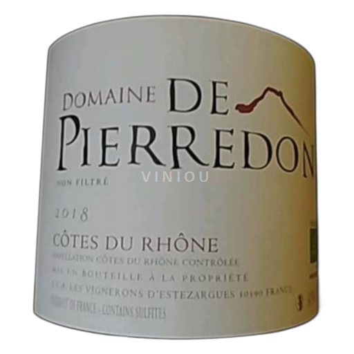 Rhônedalen Côtes du Rhône Domaine Pierredon Rouge 2018