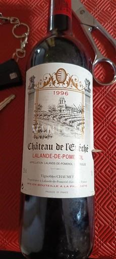 Bordeaux Lalande-de-Pomerol Château L'Évêché 1996