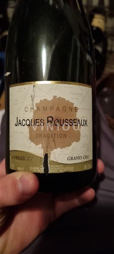 Champagne Grand Cru Jacques Rousseaux Tradition Icke årgångsbetecknad