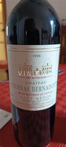 Bordeaux Haut-Médoc Cru Bourgeois Château Fourcas Bernadotte 1998
