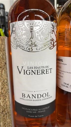 Provence Bandol Les Hauts du Vigneret 2022