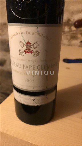 Bordeaux Pessac-Léognan Grand Cru Château Pape Clément 2002