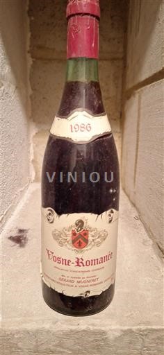 Bourgondië Vosne-Romanée Gérard Mugneret 1986