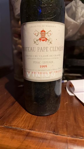Bordeaux Pessac-Léognan Grand Cru Château Pape Clément 1995
