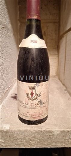 Bourgondië Nuits-saint-georges Premier Cru Armelle et Bernard Rion Les Murgers 1988