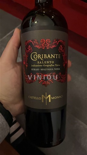 Puglia Susumaniello Salento Castello Monaci Coribante 2023