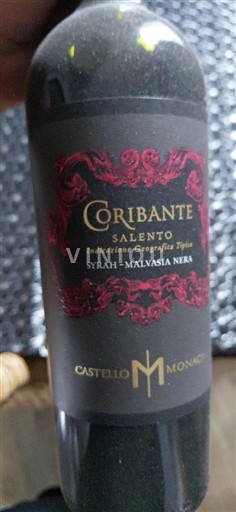 Puglia Salento Castello Monaci Coribante 2023