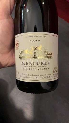 Bourgogne Mercurey Domaine De Sassangy Vieilles Vignes 2022