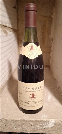 Borgogna Pommard Jaboulet Vercherre 1989