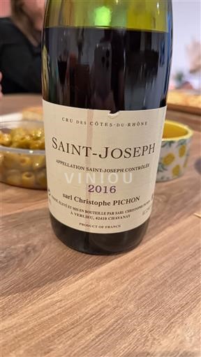 Thung lũng Rhône Saint-Joseph Christophe Pichon 2016