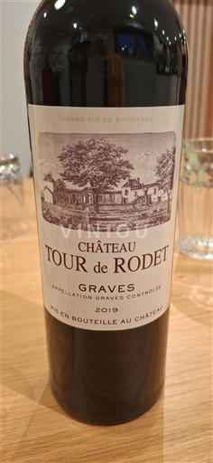 Bordeaux Graves Château Tour de Rodet 2019