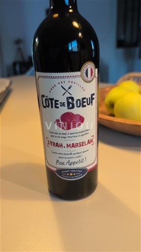 Languedoc Không được chỉ định Côte de Boeuf Syrah-Marselan 2023