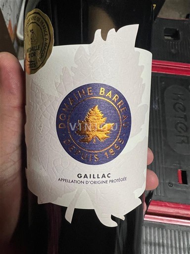 Sud-Ouest Gaillac Domaine Barreau 2024