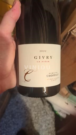 Burgundsko Givry Domaine Chofflet La pièce 2022