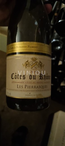 Valle del Ródano Côtes del Ródano La Cave Augustin Florent Les Pierrasques 2019