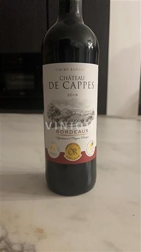 Bordeaux Château Cappes 2019