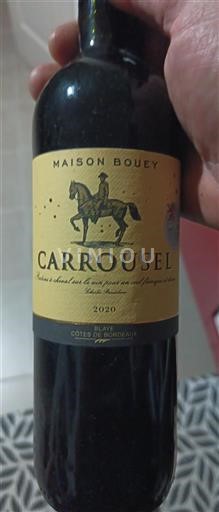 Bordeaux Côtes-de-bourg Maison Bouey Carrousel 2020
