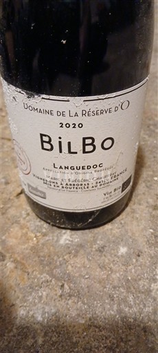 Languedoc Domaine La Réserve O Bilbo 2020