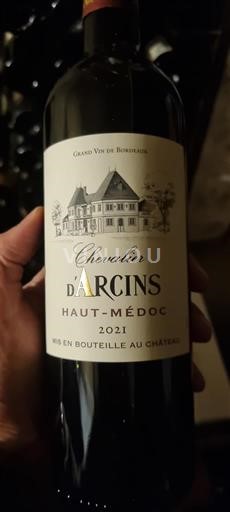 Bordeaux Haut-Médoc Chevalier Arcins 2021