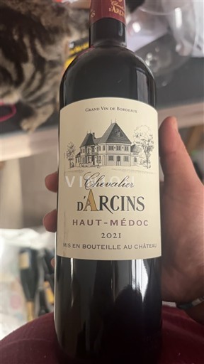 Bordeaux Haut-Médoc Chevalier Arcins 2021