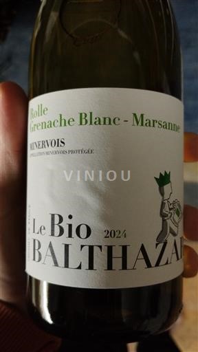 Linguadoca Minervois Balthazar Le Bio 2024