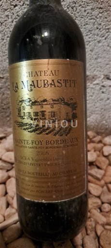 Bordeaux Sainte-Foy-Bordeaux Château La Naubastit 2006