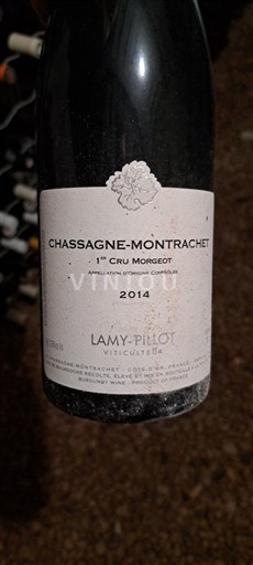 Bourgogne Chassagne-Montrachet Premier Cru Lamy-Pillot 1er Cru Morgeot 2014