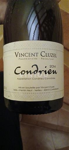 Valle del Ródano Condrieu Vincent Cluzel 2014